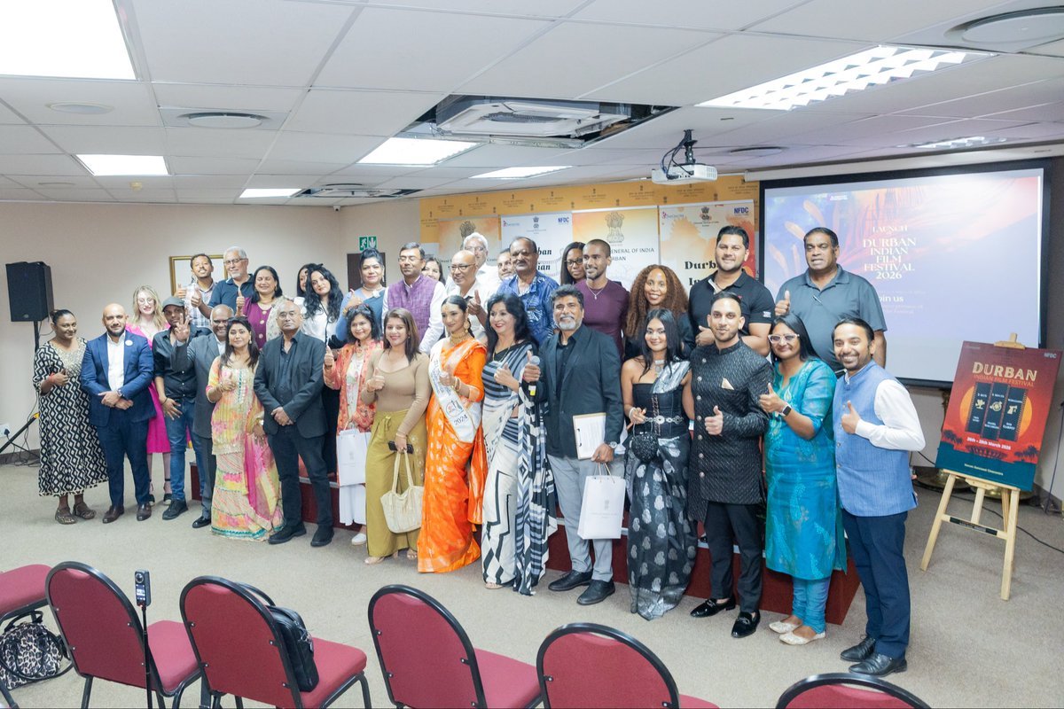 Durban India Film festival media launch  March 6, 2026