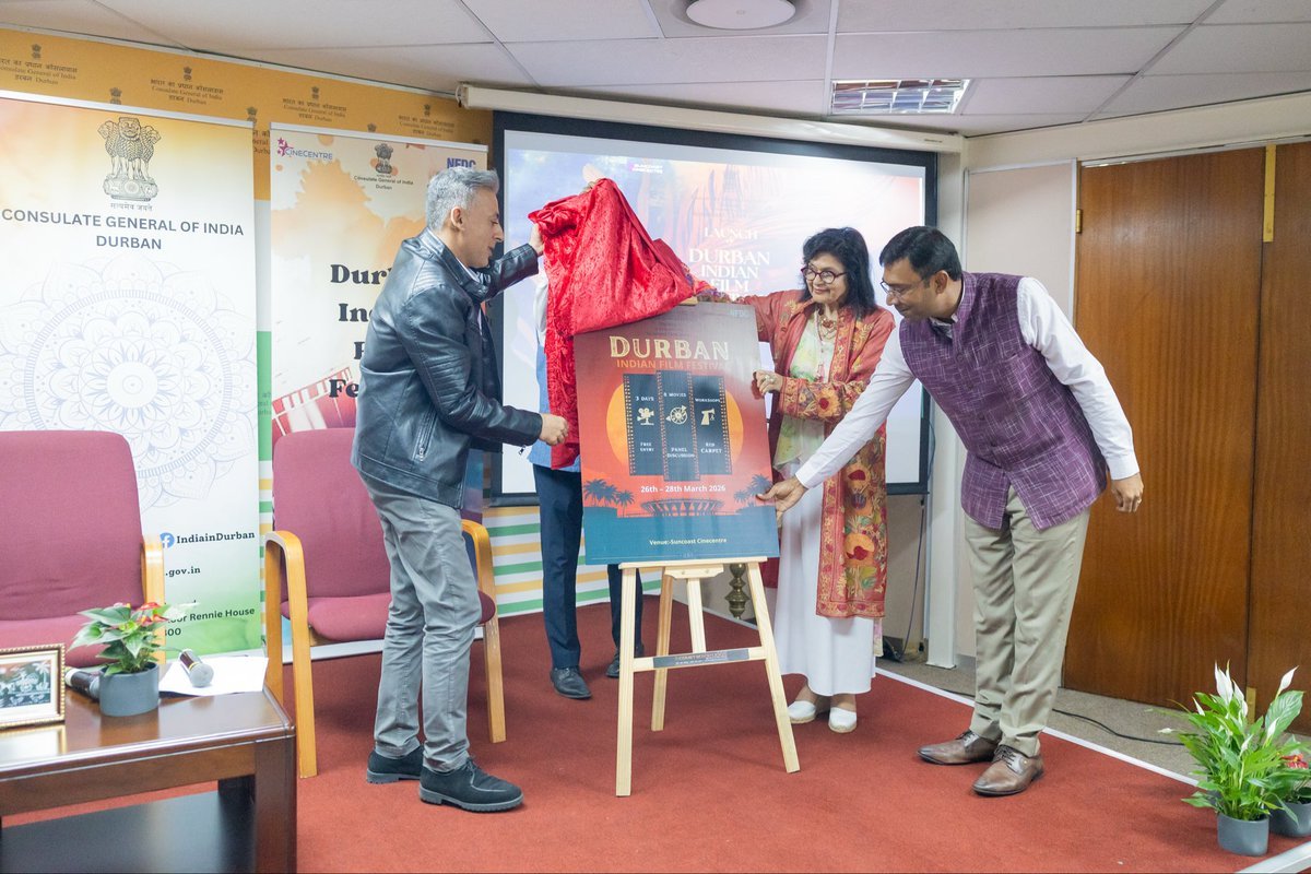 Durban India Film festival media launch  March 6, 2026