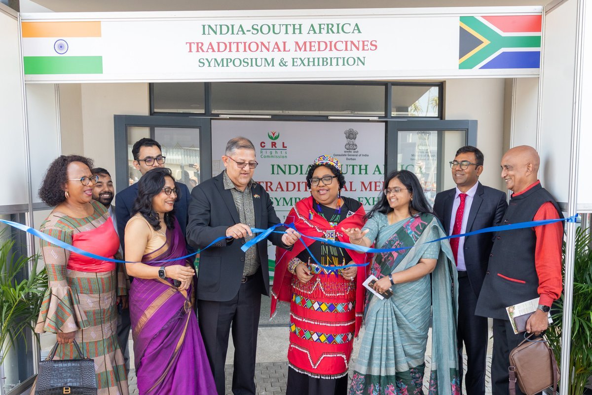 India–South Africa Traditional Medicines Symposium and Exhibition Held in Durban
