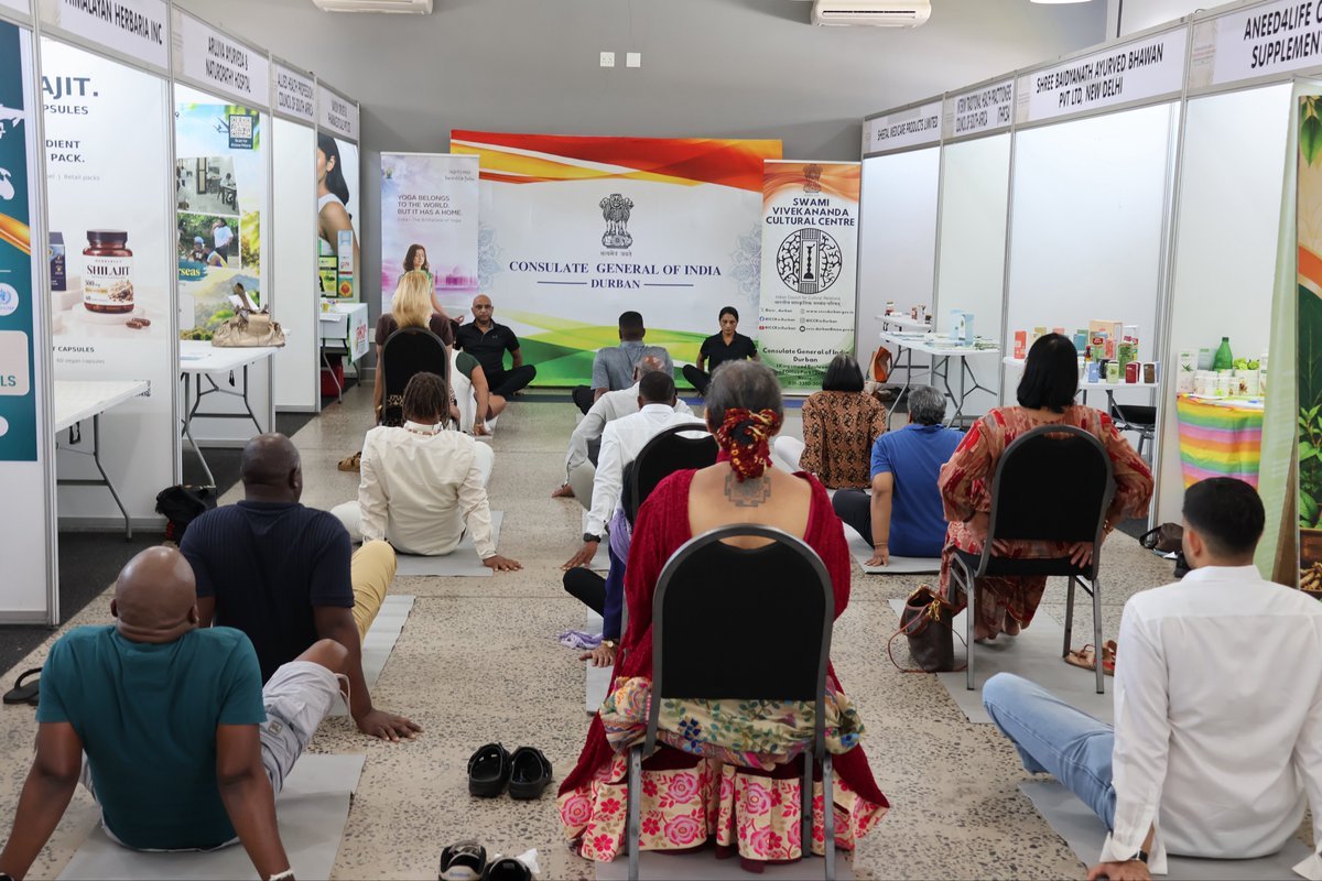 India–South Africa Traditional Medicines Symposium and Exhibition Held in Durban