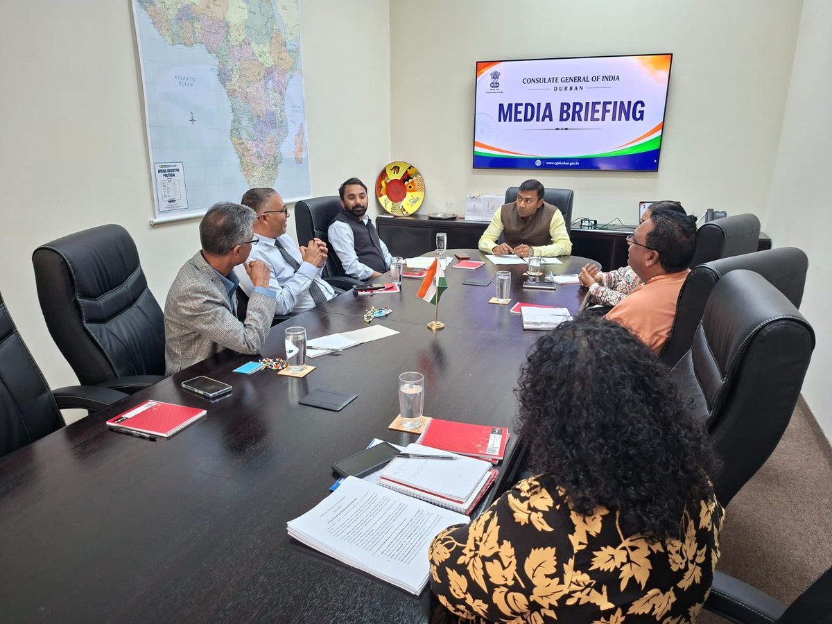 The Consulate held a media briefing to share updates on recent developments in India and Consulate’s ongoing activities.  Consul General Niteen Subhash Yeola briefed the media on key Government