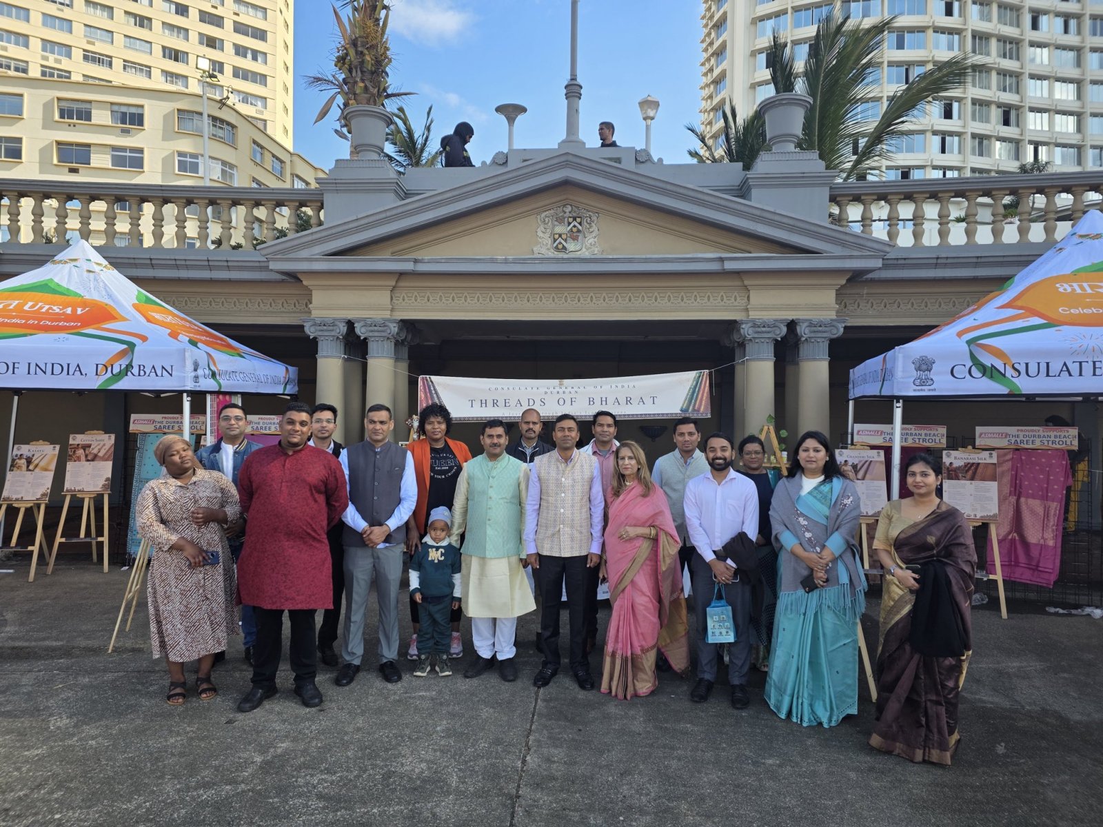 Durban Beach Saree Stroll 2026 – Threads of Bharat