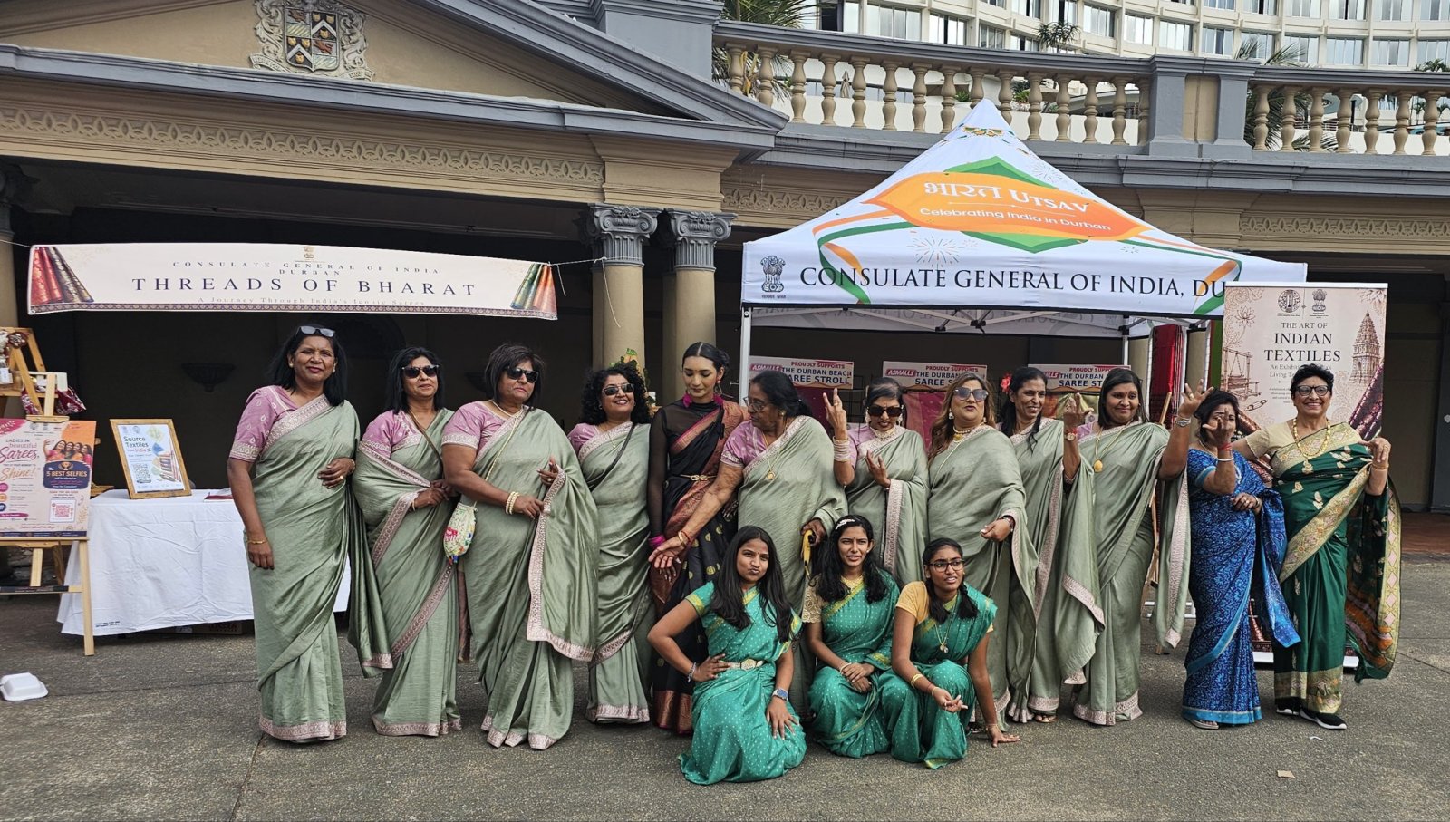Durban Beach Saree Stroll 2026 – Threads of Bharat