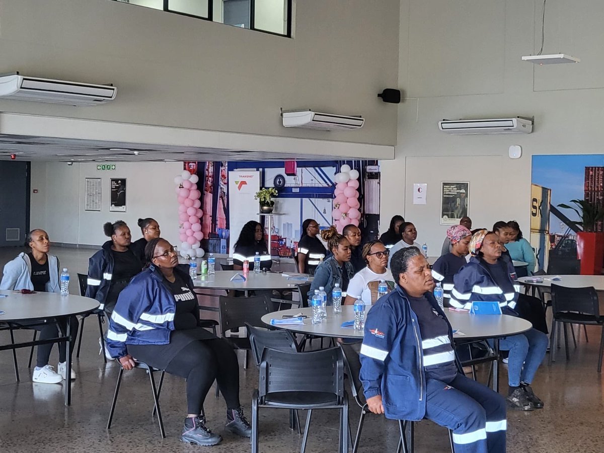 Chair Yoga for Transnet’s Women’s Month Celebrations