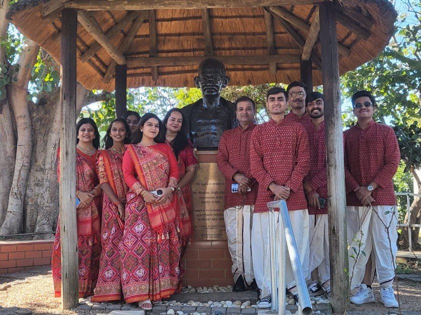 ICCR-Sponsored Saptak Folk Dance Troupe Brings Gujarat’s Vibrant Traditions to South Africa