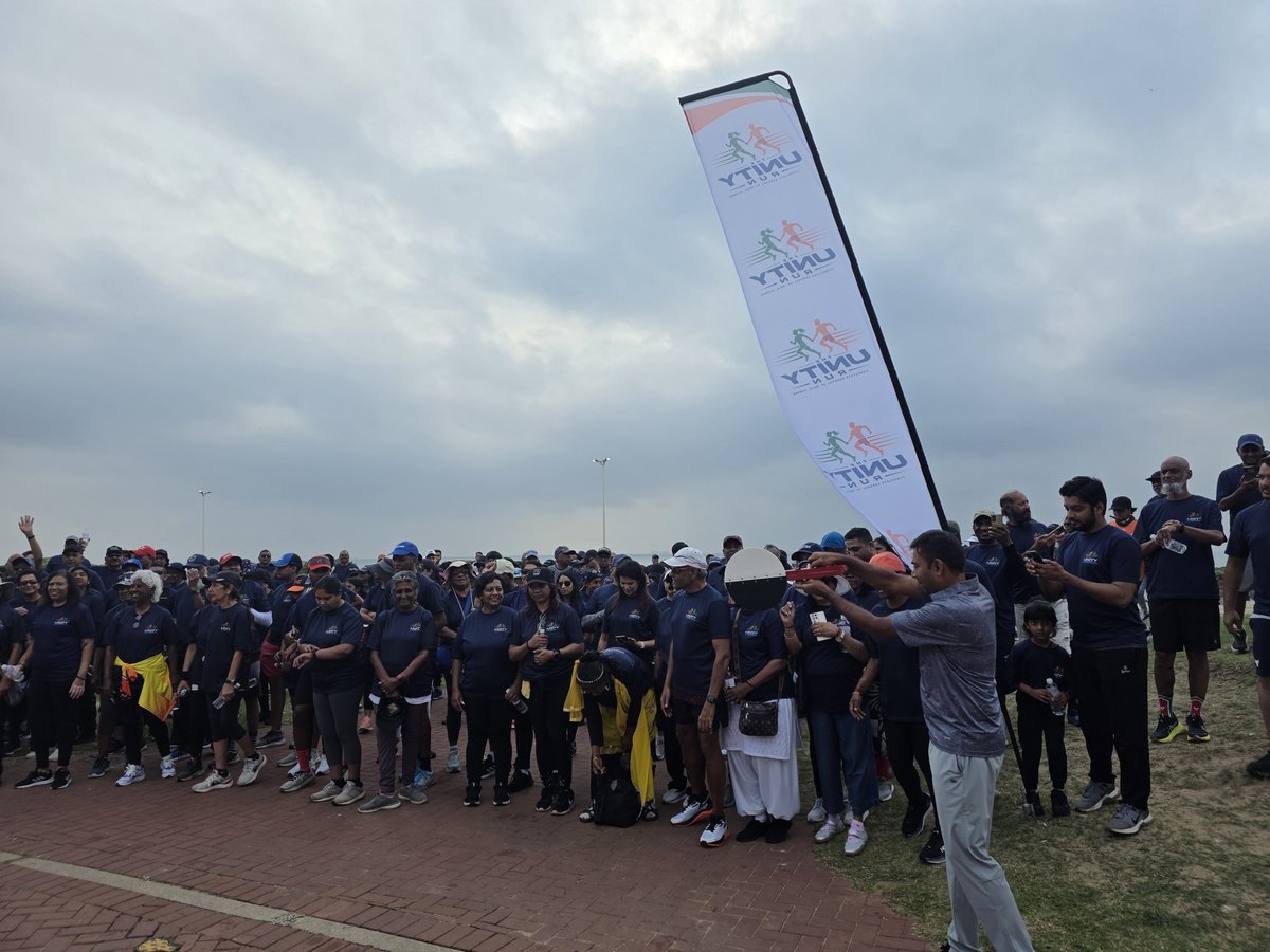 Unity Run Celebrating India–South Africa Friendship