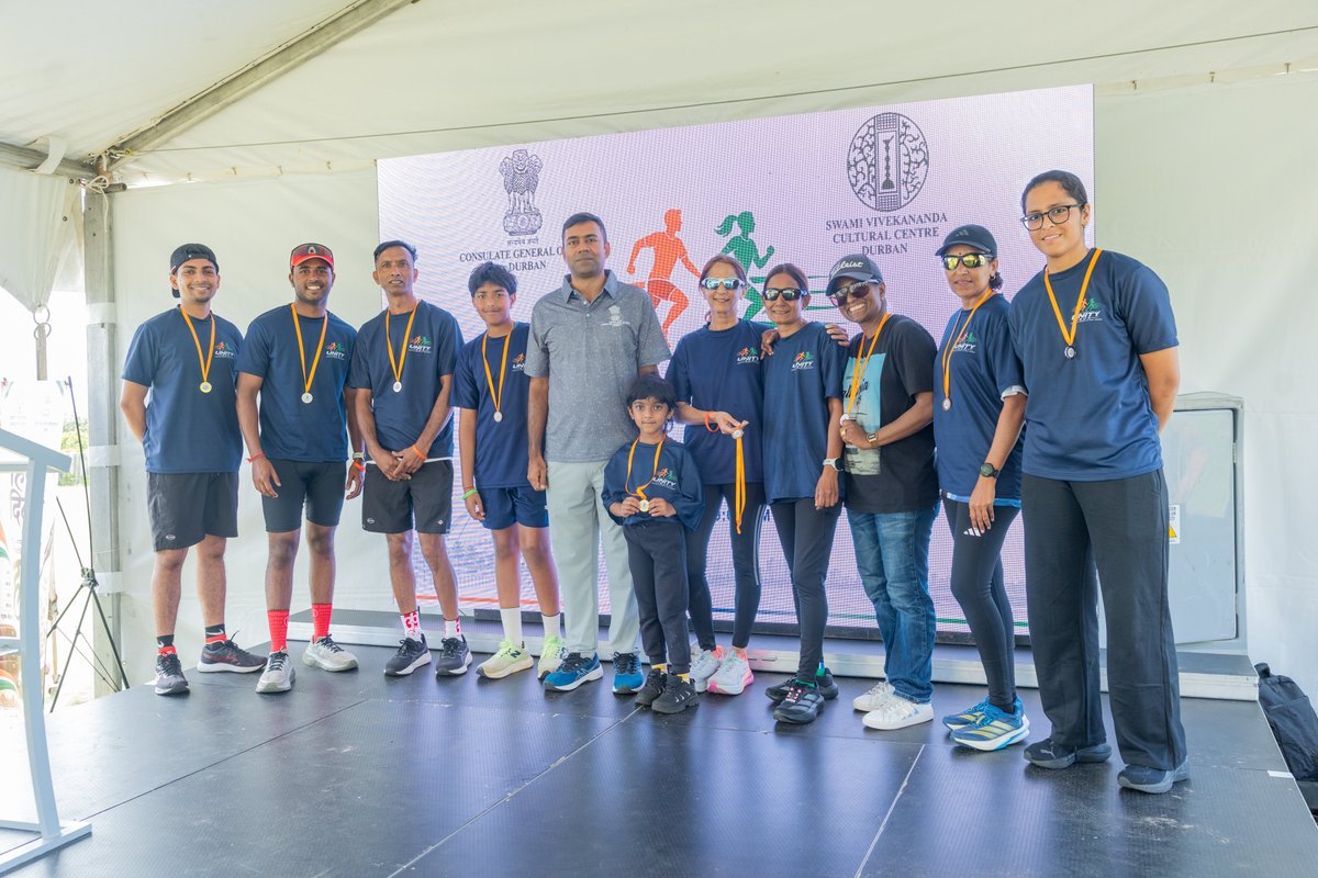 Unity Run Celebrating India–South Africa Friendship