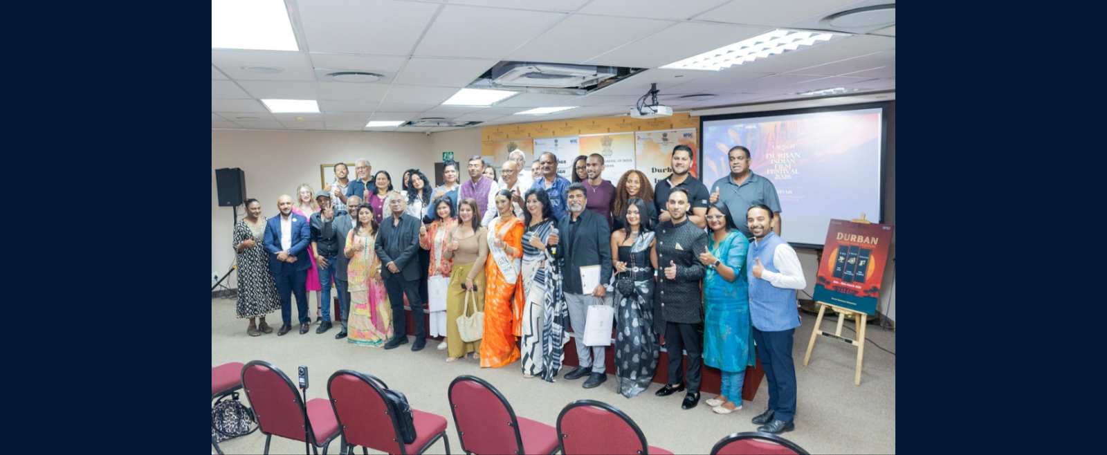 Durban India Film festival media launch March 6 2026