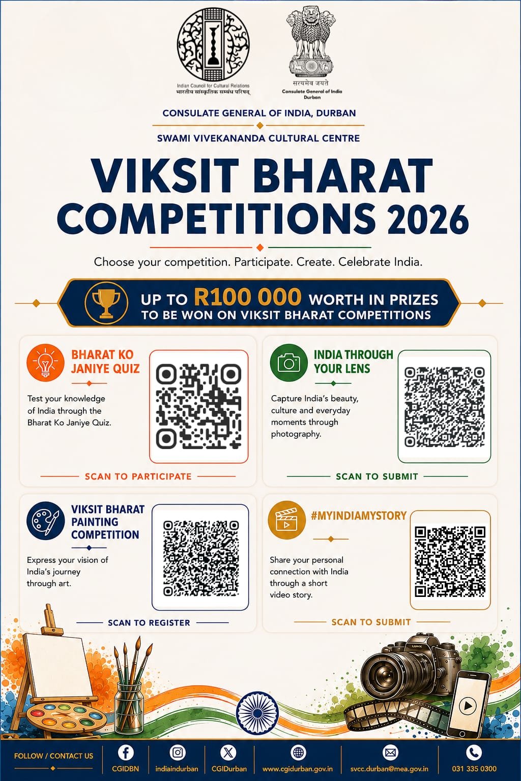 Viksit Bharat Competitions 2026 – Celebrating India's Journey, Inspiring Tomorrow
