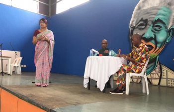 SVCC in association with The Divine Life Society and Kwa-Zulu Natal Department of Arts and Culture organized an Inter-Cultural Get-together for Umlazi and Chatsworth residents to discuss 
